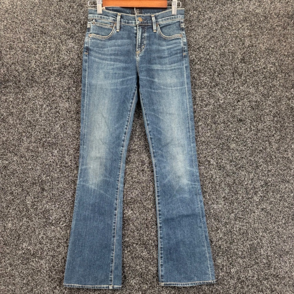 Citizens of Humanity Emmanuelle Slim Bootcut Jeans Blue Wash Size 25 Made in USA